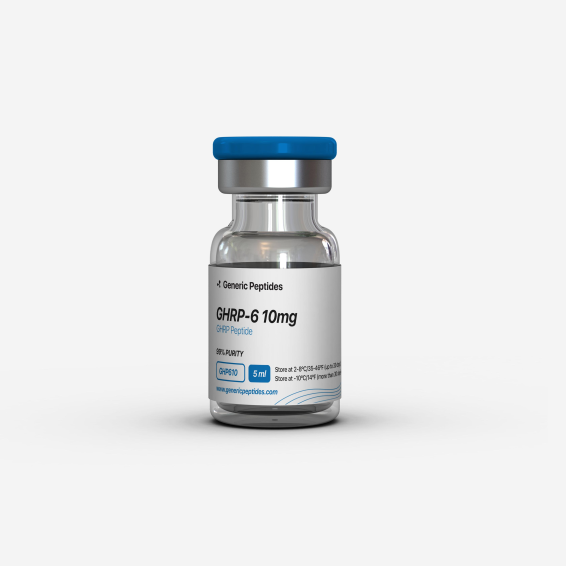 The GHRP-6 from Generic Peptides branded as GHRP-6 10 mg